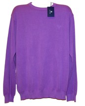 Gant Sweater Light Purple Long Sleeve Cotton Men&#39;s Size US 2XL EU 56 NEW! - £55.48 GBP