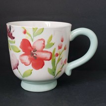 Threshold Corinna Floral Stoneware 16 oz. Coffee Mug Cup - £11.01 GBP