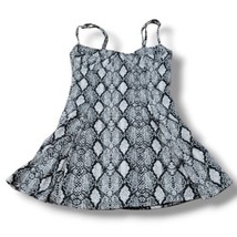 Veronika Pagan Dress Size XS Verónika Pagán A-Line Sleeveless Snake Skin... - £29.97 GBP