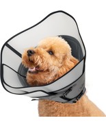 Dog Cone for After Surgery，Breathable Soft Dog Cone for Dog, Adjustable ... - £18.39 GBP