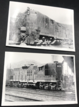 2 Diff Chesapeake &amp; Ohio Railway Railroad CO C&amp;O #6256 GP9 Electromotive Photo - £13.12 GBP