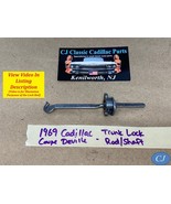 OEM 1969 Cadillac Deville TRUNK LOCK ROD SHAFT WITH  COUPLING - $271.68 CAD