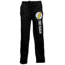 The Flash Symbol and Text Pajama Sleep Pants Grey - £15.70 GBP