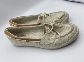 Keds Ortholite Boat Shoes Size 9 Beige - £14.26 GBP