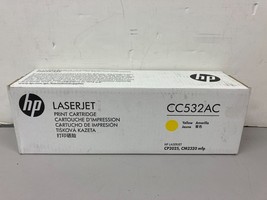 Genuine SEALED/NEW Oem Hp 304A Yellow Toner Cartridge CC532AC - £34.93 GBP