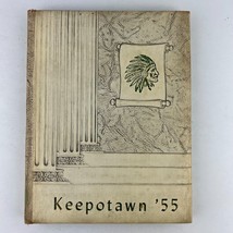 Lemont Township High School IL Keepotawn 1955 Yearbook - £43.48 GBP