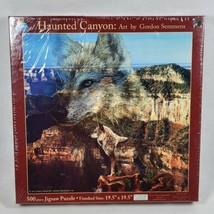 NEW HAUNTED CANYON by GORDON SEMMENS -500 Piece Jigsaw Puzzle - 19.5&quot; x ... - $22.97