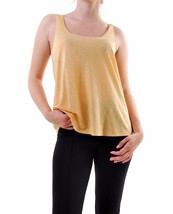 SUNDRY Womens Tee Sleeveless Washed Comfortable Peach Size S - £29.29 GBP