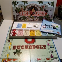 Buckopoly Ohio State University Buckeyes Monopoly Board Game Complete  - £18.42 GBP