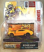 2017 Jada Toys Transformers Hollywood Rides Bumblebee 2016 Chevy Camaro Yellow - £19.97 GBP