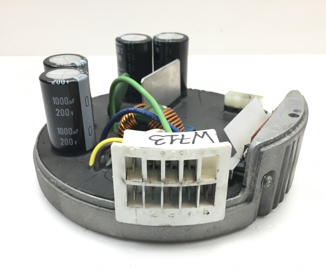 Genteq X13 ECM FM17 230VAC 1HP CWLE rotation for Trane MOT12703 used # ...