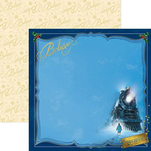The Polar Express 12x12 Double Sided Scrapbook Paper - Single Sheets - $23.06 MXN