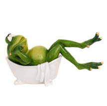 Frog in bathtub side thumb200