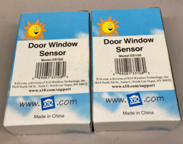 Lot of 2  X10 Door Window Sensor Model DS10A (White) Powerhouse NOS - $15.95