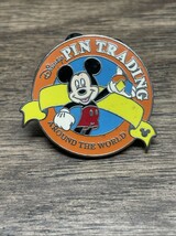 Disney Hidden Mickey Orange Pin Trading Logo Pin - $19.79