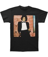 Michael Jackson Men&#39;s MJ Off The Wall Closeup T-Shirt Large Black - £18.60 GBP