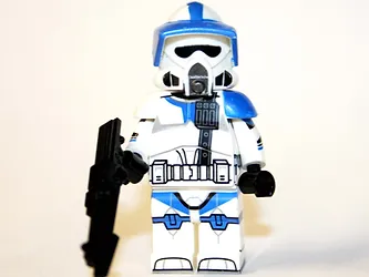 Ktoys Boomer 501st ARF Scout Clone Trooper Star Wars Toys Minifigure - $9.80 CAD