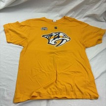 Nashville Predators NHL Hockey T-Shirt Gold Short Sleeve Crew Neck Extra... - $17.82