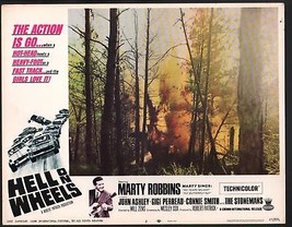 Hell on Wheels 11&quot;x14&quot; Lobby Card Marty Robins 1967 FN - £37.57 GBP