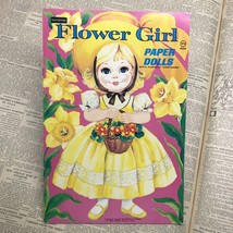 Paper Dolls Uncut Flower Girl 1969 - £10.27 GBP