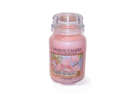 Yankee Candle Cherry Blossom Scented Large Jar Candle 22 oz each - £23.08 GBP
