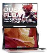 Mobile Pixels 15.6" Duex Float Portable Stacked Touchscreen Monitor 101-1011P01 - £149.45 GBP