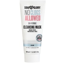 Soap &amp; Glory No Clogs Allowed Deep Pore Cleansing Mask - Self Heating Pore Mask  - £21.49 GBP