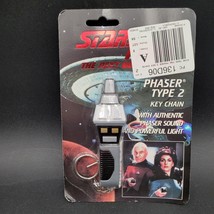 Vintage Star Trek The Next Generation Phaser Type 2 Electronic Keychain ... - $1,484.01