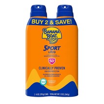 Banana Boat Ultra Sport Reef Friendly Sunscreen Spray, Broad Spectrum SPF 50, 6  - £20.70 GBP