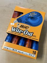 BIC® Wite-Out® Brand EZ Correct® Correction Tape, White, 10 Pack - $13.39