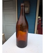 Antique MT Carbon Brewery Pottsville Pa Bottle Amber One Quart Brown 12&quot; - €23,75 EUR