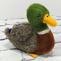 Vintage 1982 R. Dakin Duck Mallard Plush 8&quot; Stuffed Animal - £12.41 GBP