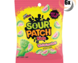 6x Bags Sour Patch Kids Watermelon Flavor Soft &amp; Chewy Gummy Candy | 3.6oz - £14.68 GBP