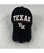 TEXAS The Lone Star State Embroidered Black Snapback Hat Cap - $265.61 MXN