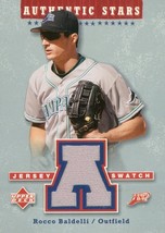 2004 Upper Deck Authentic Stars Rocco Baldelli RB Devil Rays - $4.00