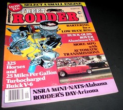 Street Rodder Car Magazine Sept 1981 Vol10 No9 Bartering Nsra Small Engines V6 - £7.20 GBP