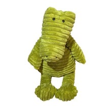 Jellycat London Green Corduroy Alligator Crocodile 16&quot; Plush Stuffed Toy... - $23.92