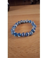 Light Blue Swirl Bracelet - £13.41 GBP