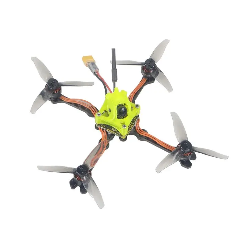 DIY 3inch 135mm Wheelbase RC FPV Drone F4 AIO Flight Controller 1204 5200KV  - £221.41 GBP+