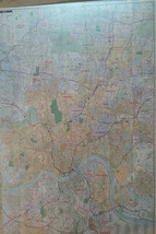 Cincinnati OH Laminated Wall Map (K) - $46.53