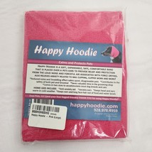 Dog Calming Head Wrap Hoodie Noise Protection Pink Large - £9.34 GBP