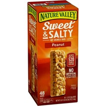  Nature Valley Sweet &amp; Salty Nut Granola Bars, Peanut, 48 count 1.2 oz bars  - £18.42 GBP