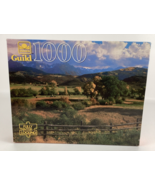 Golden Guild 1000 Piece Puzzle Nature&#39;s Contrasts Farmland Landscape Tra... - $47.21 CAD