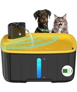 Dog Water Fountain Wireless,2.1Gal/8L Large Dog Water Fountain Battery, ... - $79.06 CAD