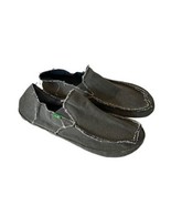 SANUK Mens Shoes ROUNDER Loafer Slip On Gray Beach Casual Comfort Sz 14 - £22.74 GBP