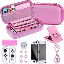 Younik Switch Oled Accessories Bundle, 16 In 1 Accessories, Switch Game Case. - £30.40 GBP