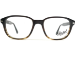 Persol 3145-V 1026 Gafas Monturas Marrón Oscuro Fade Redondo Cuadrados 5... - $111.83