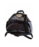 Kaepa Universal Backpack Gray Black Hiking School Bag - $47.39 CAD