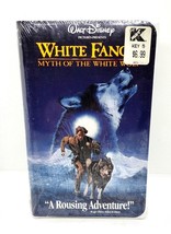 Walt Disney&#39;s White Fang : Myth Of The White Wolf&quot; Clamshell VHS Tape - $9.89