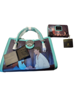new Loungefly Disney Little Mermaid Purse Bag And Wallet - $2,025.58 MXN